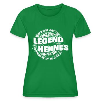 Hennes - T-shirt sport Femme - vert - Devant - AI Model Female 172 dark (172cm)