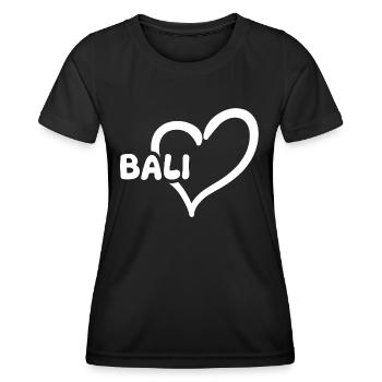 Geschenk für Bali - Frauen Funktions-T-Shirt - Schwarz - Vorne - AI Model Female 172 light (172cm)