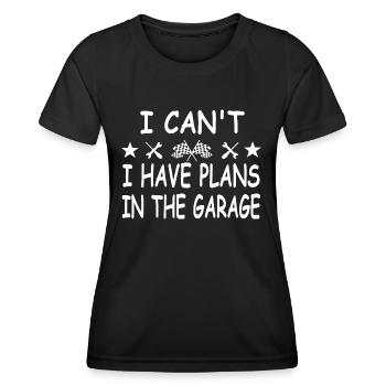 Garage - T-shirt sport Femme - noir - Devant - AI Model Female 172 light (172cm)