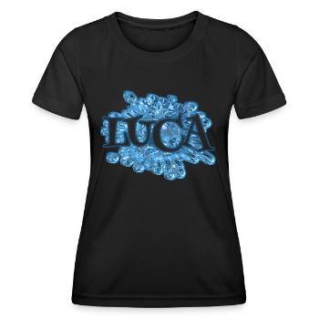 Drops of water for Luca Luca Name - Women's Functional T-Shirt - black - Front - AI Model Female 172 light (172cm)