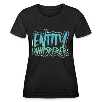Entity whisperer Paranormal - Frauen Funktions-T-Shirt - Schwarz - Vorne - AI Model Female 172 light (172cm)
