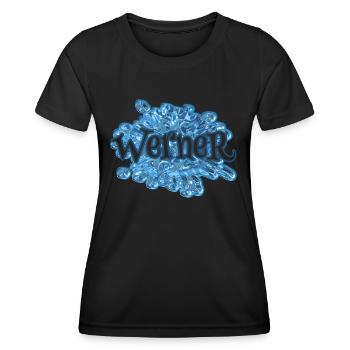 Werner Werner - Frauen Funktions-T-Shirt - Schwarz - Vorne - AI Model Female 172 light (172cm)