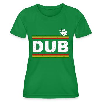Dub Lion - T-shirt sport Femme - vert - Devant - AI Model Female 172 dark (172cm)