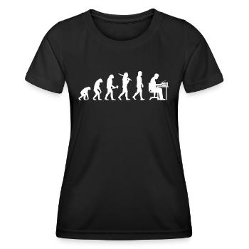 Amateurfunker Amateurfunk Radio Ham Amateur Radio - Women's Functional T-Shirt - black - Front - AI Model Female 172 light (172cm)