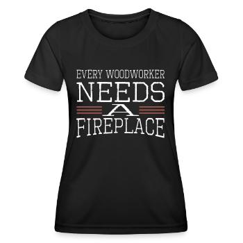 jokes funny quote joke john carpenter tshirts - Frauen Funktions-T-Shirt - Schwarz - Vorne - AI Model Female 172 light (172cm)