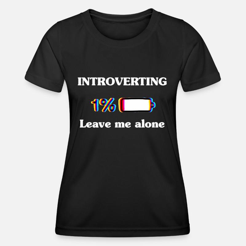 Antisocial - Women's Functional T-Shirt - black