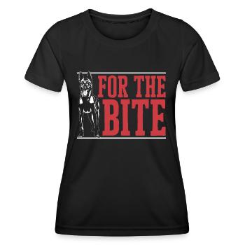 Malinois Belgian Shepherd Mechelaar Dog - Women's Functional T-Shirt - black - Front - AI Model Female 172 light (172cm)