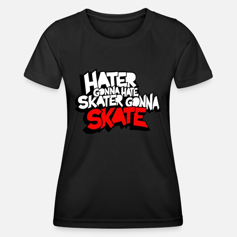 Skate - Women's Functional T-Shirt - black