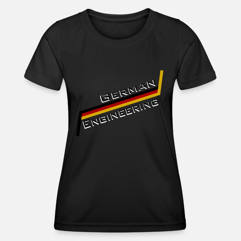 German Engineering - Women's Functional T-Shirt - black