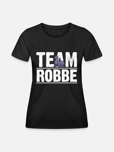 Seehund Seelöwe Robbe - Frauen Funktions-T-Shirt - Schwarz