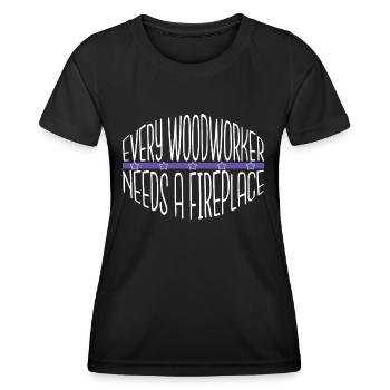 Meilleure idée cadeau amusante Funshirt Citation amusante - T-shirt sport Femme - noir - Devant - AI Model Female 172 light (172cm)