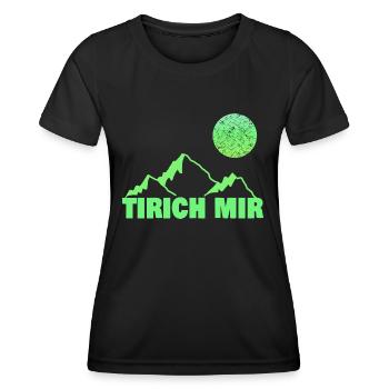 Geschenk für mir - Frauen Funktions-T-Shirt - Schwarz - Vorne - AI Model Female 172 light (172cm)