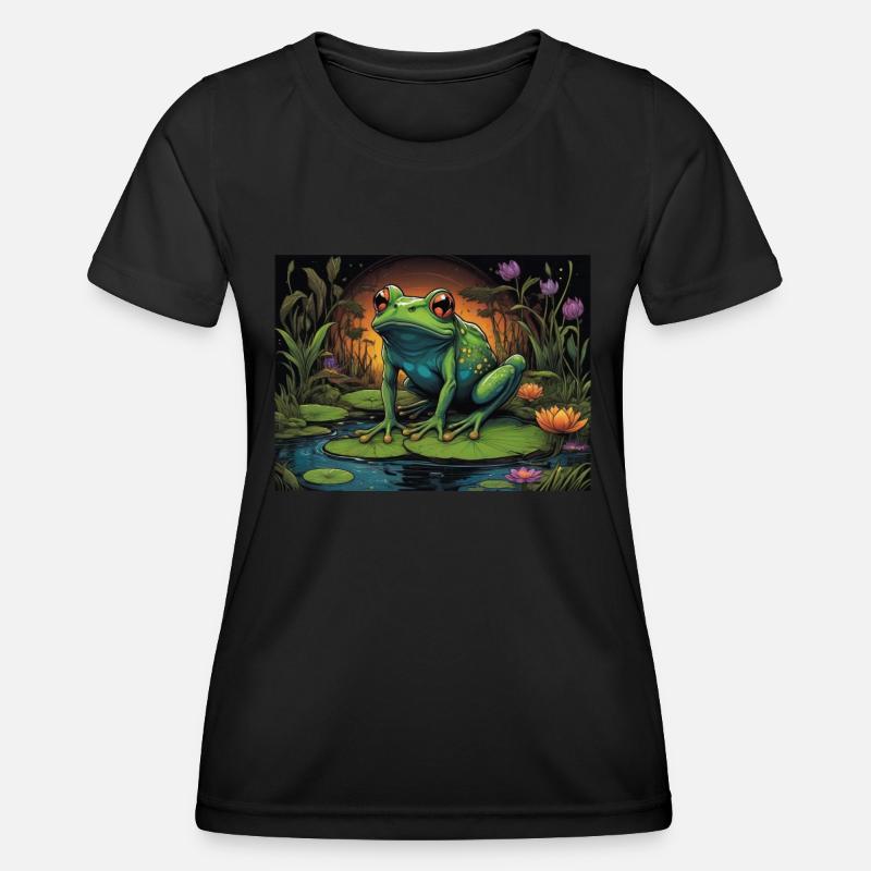 frog - Women's Functional T-Shirt - black