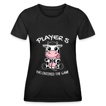 Nachwuchs Baby - Babyparty Geschenk - Frauen Funktions-T-Shirt - Schwarz - Vorne - AI Model Female 172 light (172cm)