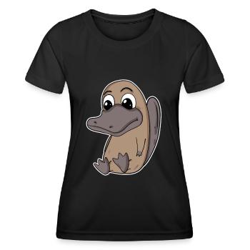 Platypus - Women's Functional T-Shirt - black - Front - AI Model Female 172 light (172cm)