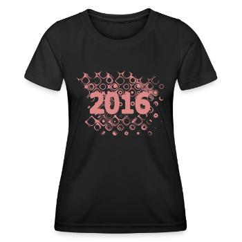 Drôle 2016 - T-shirt sport Femme - noir - Devant - AI Model Female 172 light (172cm)