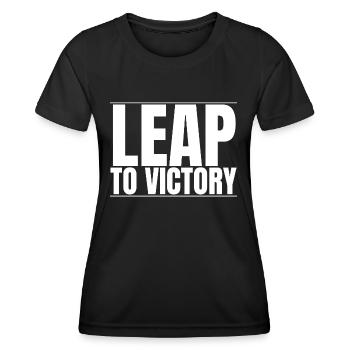 Expériences palpitantes Thrill Ride - T-shirt sport Femme - noir - Devant - AI Model Female 172 light (172cm)