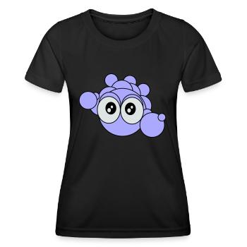 Bubbles - Women's Functional T-Shirt - black - Front - AI Model Female 172 light (172cm)
