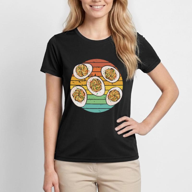 Stuffed Eggs Deviled Eggs Women's Functional T-Shirt