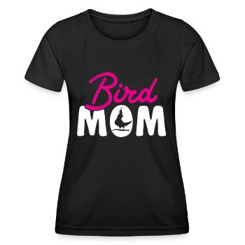 Cockatiel Cockatiel Cockatoo Perroquet Oiseau Cadeau - T-shirt sport Femme - noir - Devant - AI Model Female 172 light (172cm)