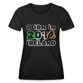 2014 - T-shirt sport Femme - noir - Devant - AI Model Female 172 light (172cm)