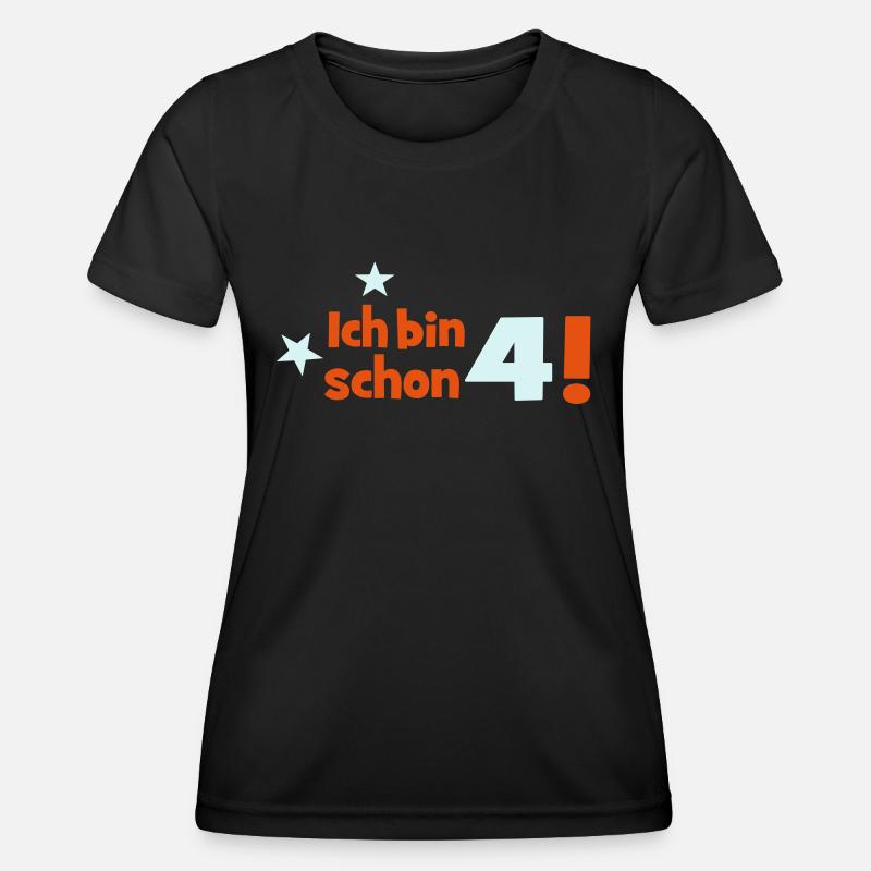 4 - Women's Functional T-Shirt - black