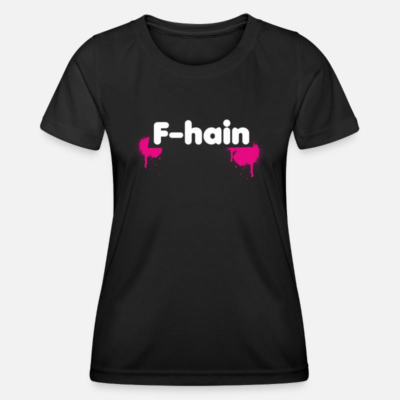 F-Hain Berlin - Women's Functional T-Shirt - black
