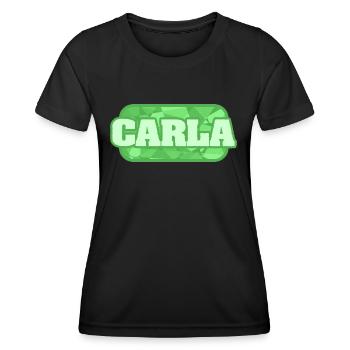 Health & Medical Carla - Women's Functional T-Shirt - black - Front - AI Model Female 172 light (172cm)