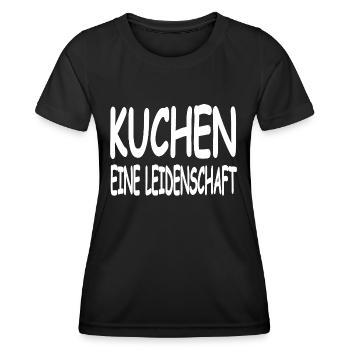Cake - Women's Functional T-Shirt - black - Front - AI Model Female 172 light (172cm)