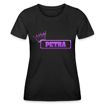 Tochter Petra - Frauen Funktions-T-Shirt - Schwarz - Vorne - AI Model Female 172 light (172cm)