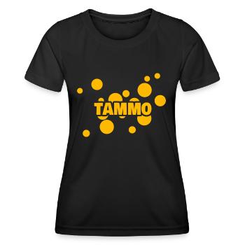 Geschenk für Tammo - Frauen Funktions-T-Shirt - Schwarz - Vorne - AI Model Female 172 light (172cm)