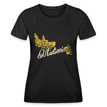 Malinois Design Shirt - Women's Functional T-Shirt - black - Front - AI Model Female 172 light (172cm)