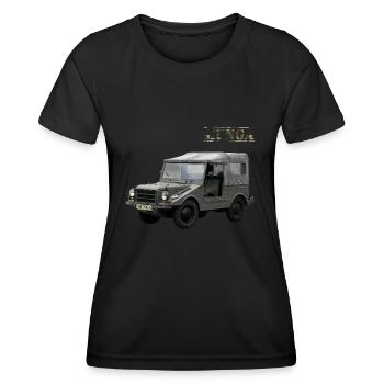 Munga Off-Road Vehicle Military Vehicle - Women's Functional T-Shirt - black - Front - AI Model Female 172 light (172cm)