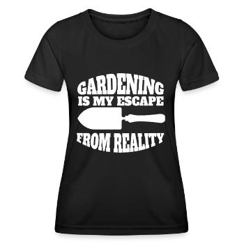 Gärtner Obstgarten Hobbygärtner Geschenk Garten - Frauen Funktions-T-Shirt - Schwarz - Vorne - AI Model Female 172 light (172cm)