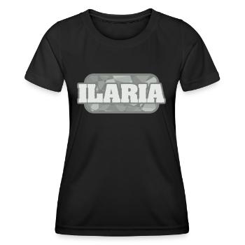 Geschenk für Ilaria - Frauen Funktions-T-Shirt - Schwarz - Vorne - AI Model Female 172 light (172cm)