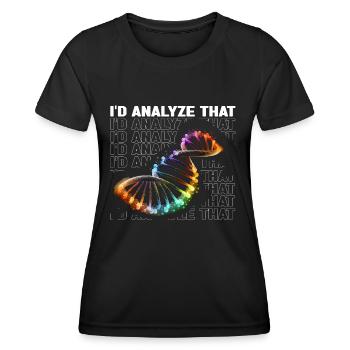 Forensische Kriminologie und Tatort-Ermittler - Frauen Funktions-T-Shirt - Schwarz - Vorne - AI Model Female 172 light (172cm)