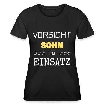 Vocation Fils - T-shirt sport Femme - noir - Devant - AI Model Female 172 light (172cm)