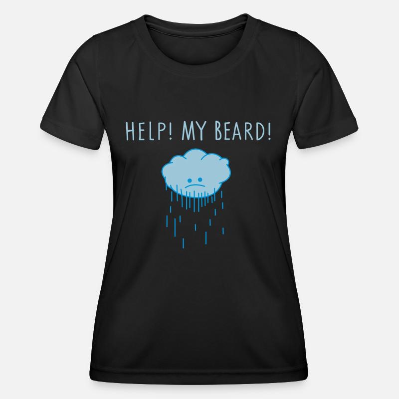help (b) - Women's Functional T-Shirt - black