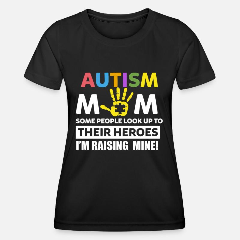 autism - Women's Functional T-Shirt - black