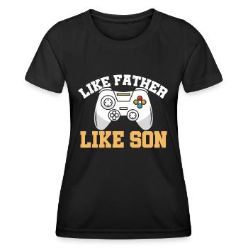Jeux vidéo Gaming Gamblers & Gamers Cadeau - T-shirt sport Femme - noir - Devant - AI Model Female 172 light (172cm)