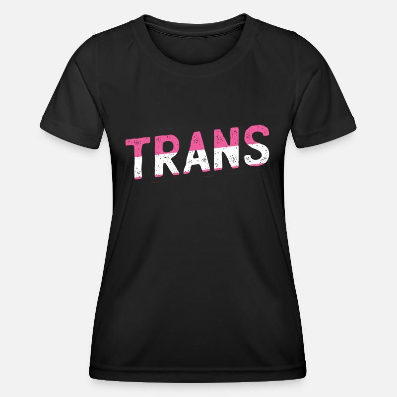 Trans - Women's Functional T-Shirt - black