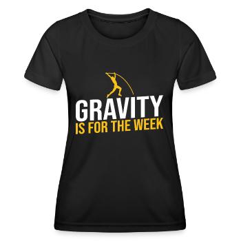 Stabhochspringer-Geschenk - Frauen Funktions-T-Shirt - Schwarz - Vorne - AI Model Female 172 light (172cm)