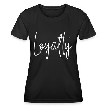 Loyalty - Women's Functional T-Shirt - black - Front - AI Model Female 172 light (172cm)