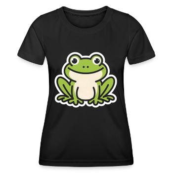 toad - Women's Functional T-Shirt - black - Front - AI Model Female 172 light (172cm)