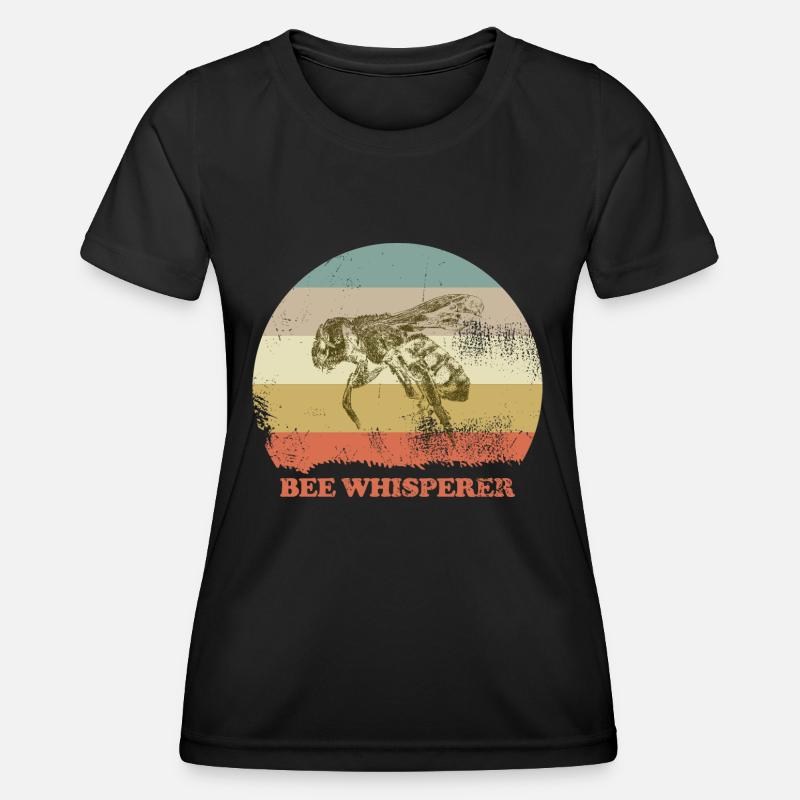 Bee Whisperer Bee Whisperer Beekeeper Bee - Women's Functional T-Shirt - black