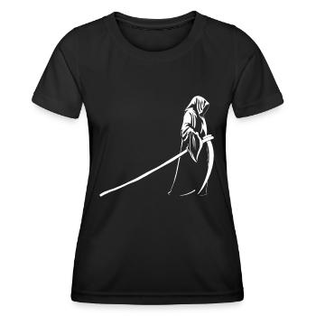 The Grim Reaper - Women's Functional T-Shirt - black - Front - AI Model Female 172 light (172cm)