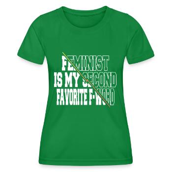 activisme présenter les femmes égales noireshistoire - T-shirt sport Femme - vert - Devant - AI Model Female 172 dark (172cm)