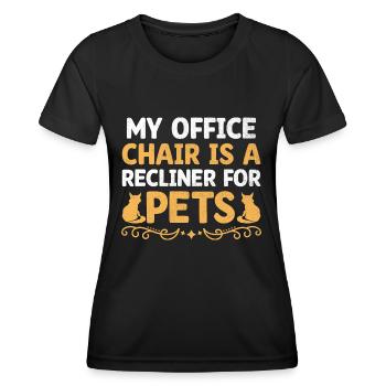 Pet Sitter Pet Sitting Dog and Cat Sitters Dog Wal - Women's Functional T-Shirt - black - Front - AI Model Female 172 light (172cm)