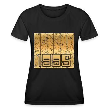1995 - Women's Functional T-Shirt - black - Front - AI Model Female 172 light (172cm)