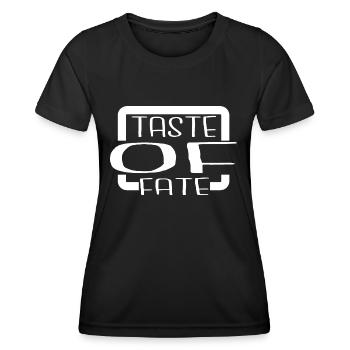 Cool Happy Culinary Masterpieces - Women's Functional T-Shirt - black - Front - AI Model Female 172 light (172cm)